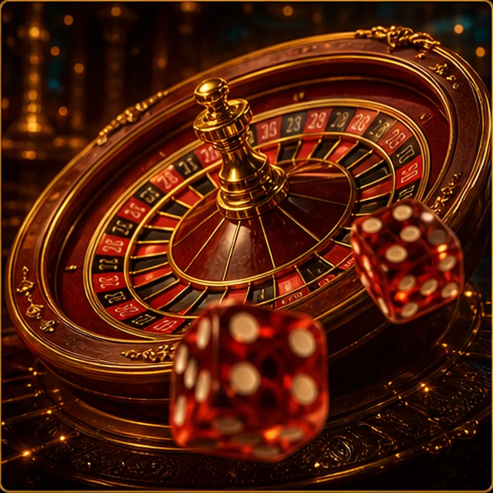 Goldene Illustration für European Roulette